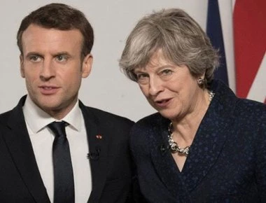 Κρίσιμη συνάντηση Μέι-Μακρόν για το Brexit